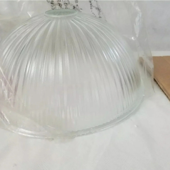 1-Light 11" Bronze Glass Reversible Lamp - Picture 4 of 5